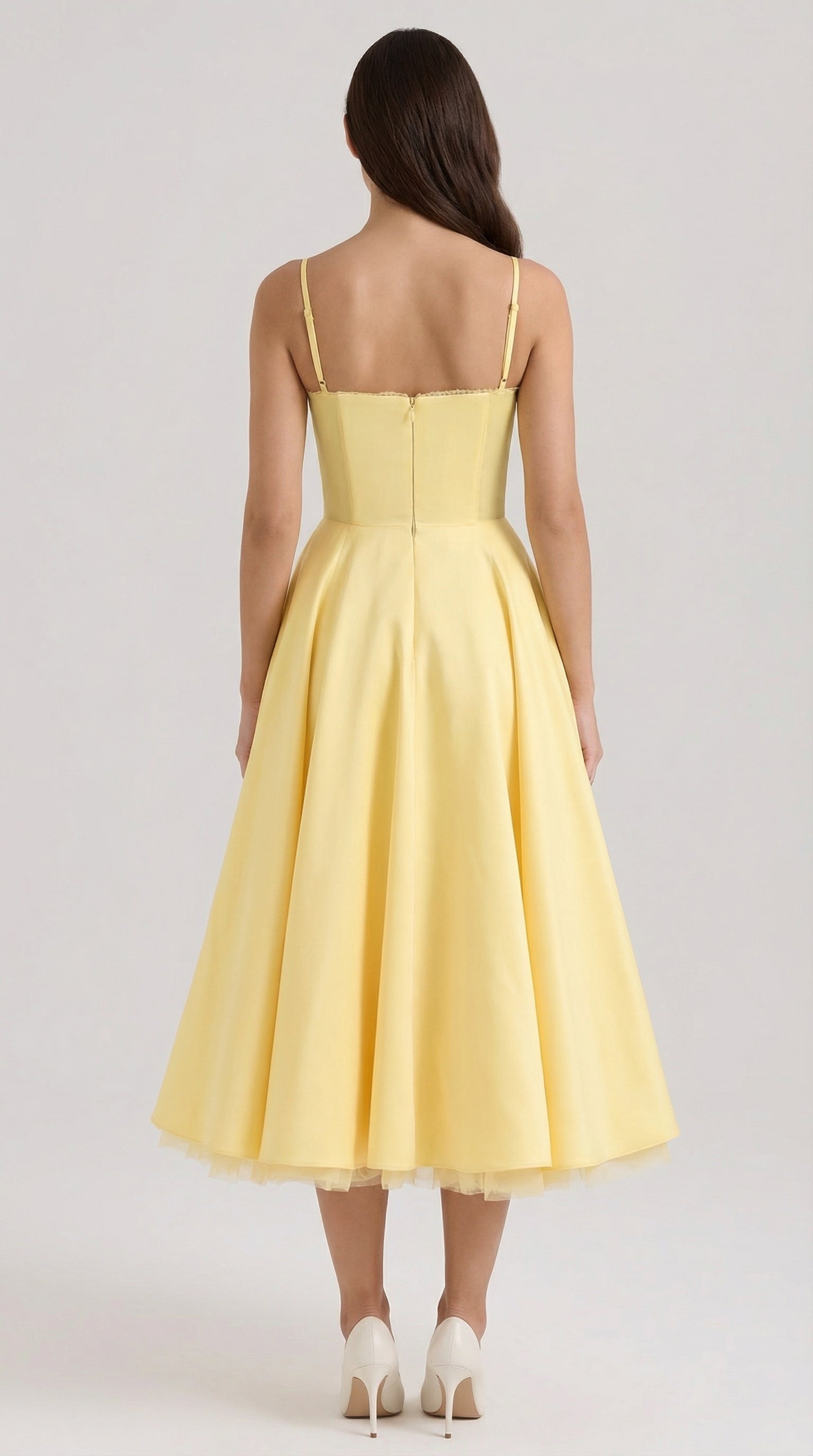 Isolde Tulle Midi Dress