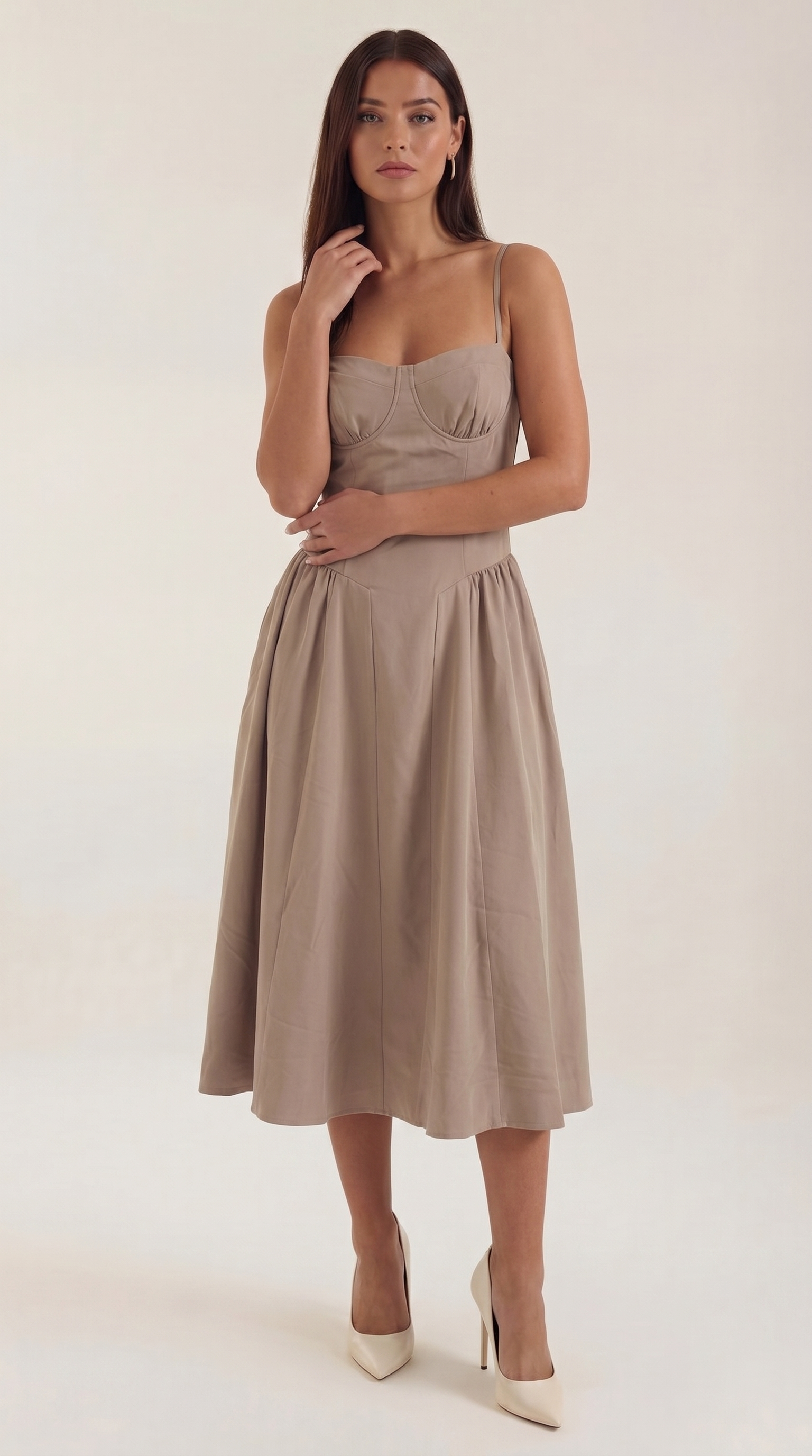 Odette Corset Midi Dress Odette Corset Midi Dress