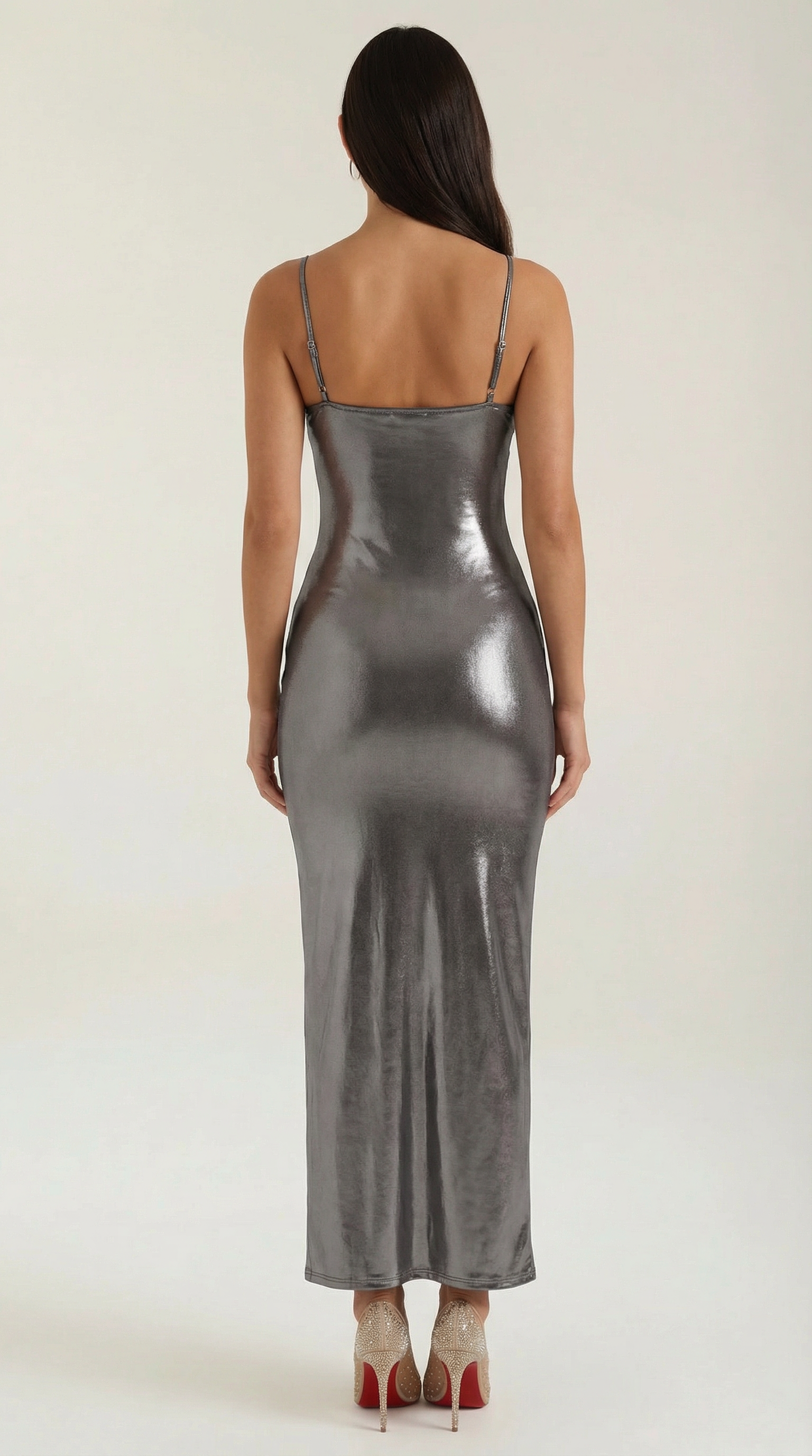 grey bodycon dress maxi Uma Bodycon Maxi Dress