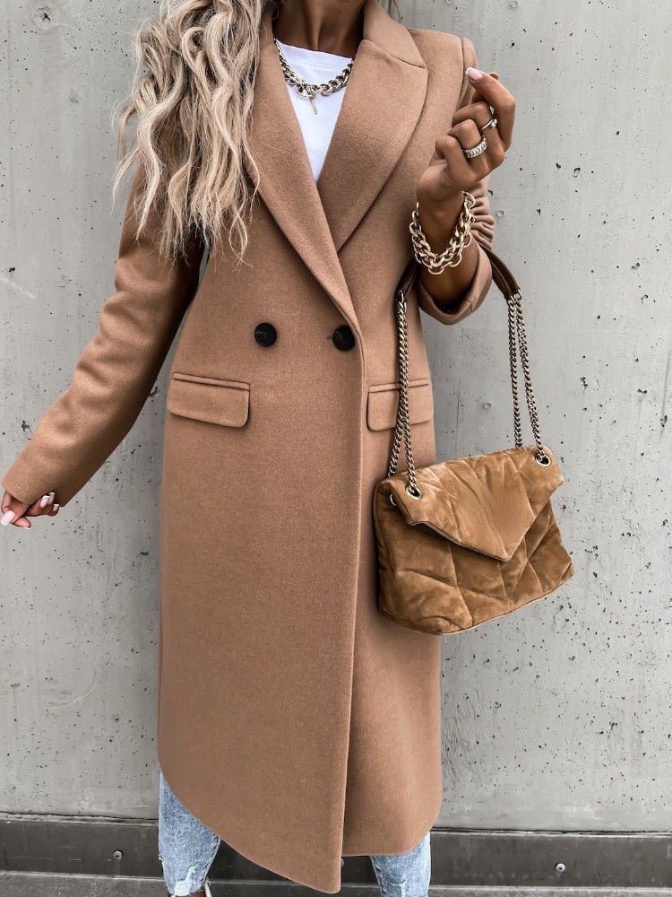 Setra Double Breasted Long Winter Coat