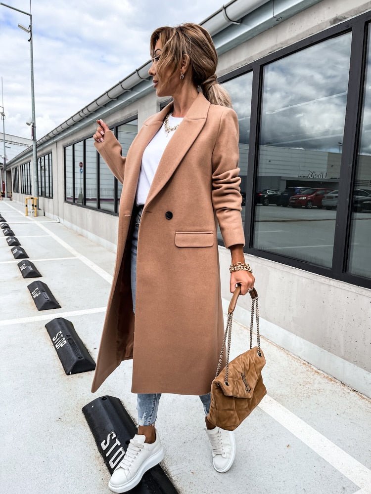 Setra Double Breasted Long Winter Coat