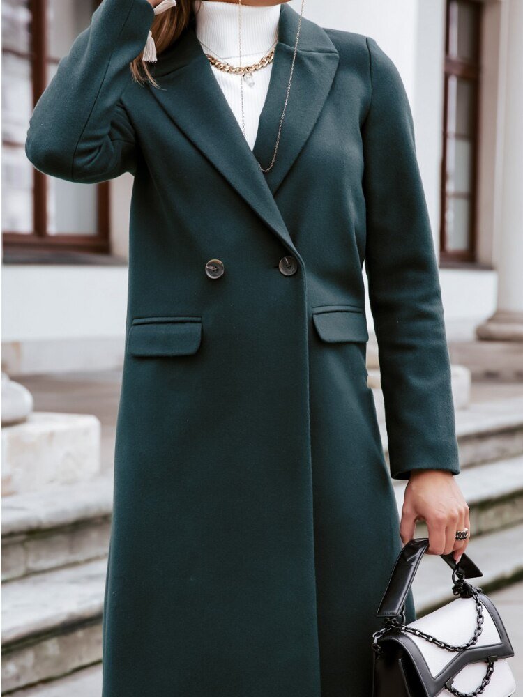 Setra Double Breasted Long Winter Coat