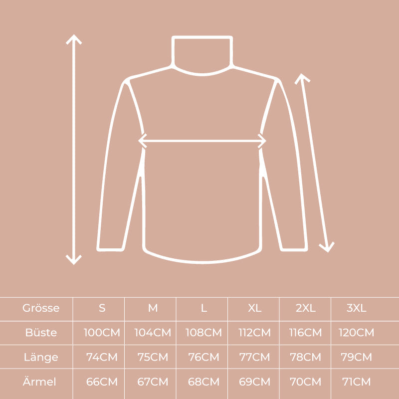 Silja Oversized Ribbed Turtleneck Sweater