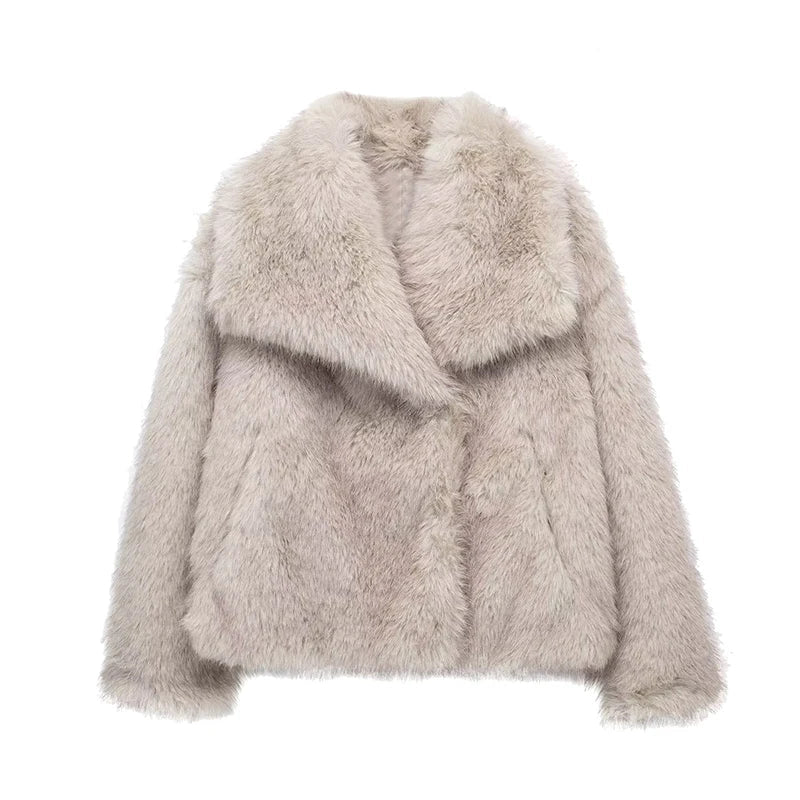 Brigida Faux Fur Coat