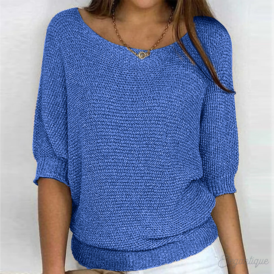 Sahra Oversized Open Knit Sweater