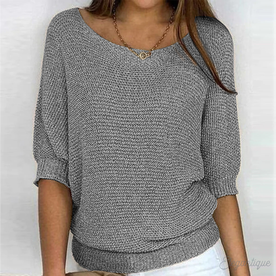 Sahra Oversized Open Knit Sweater