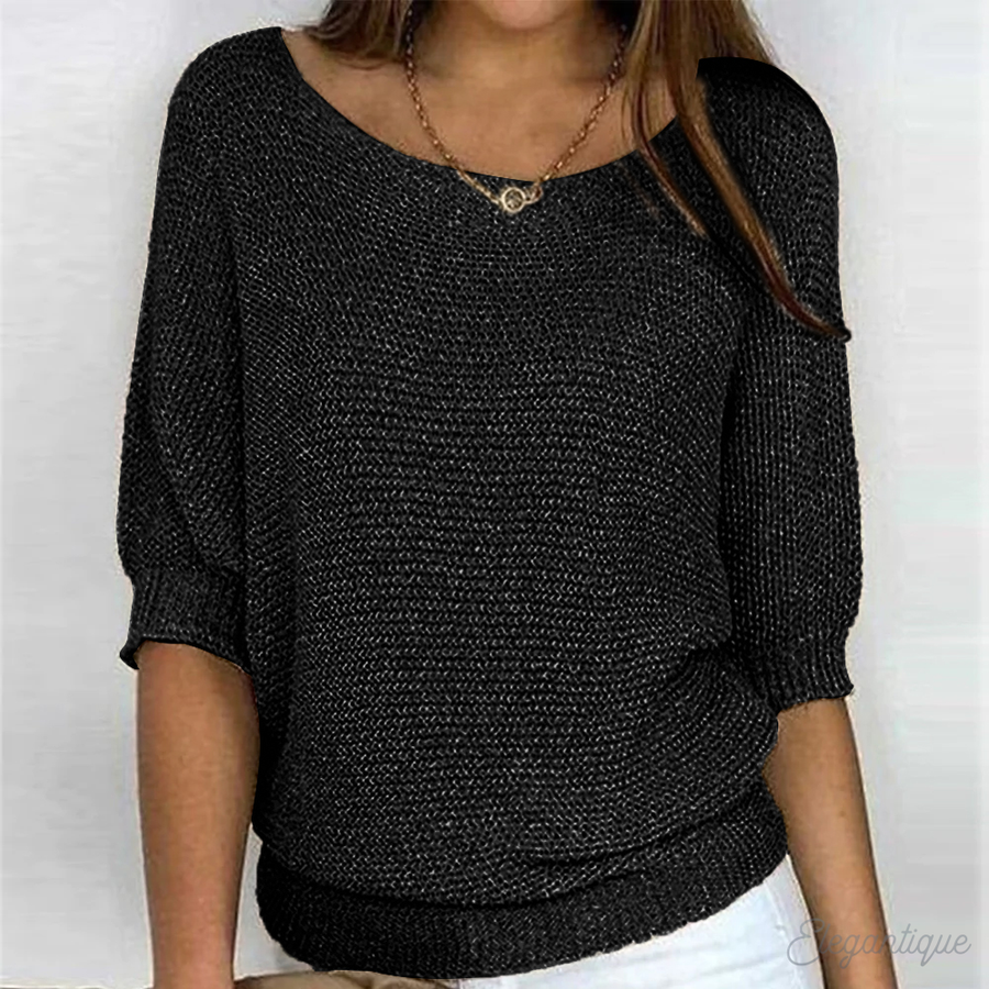 Sahra Oversized Open Knit Sweater