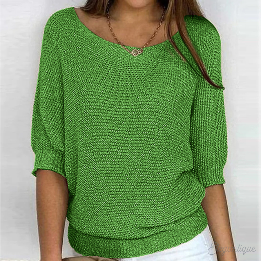 Sahra Oversized Open Knit Sweater
