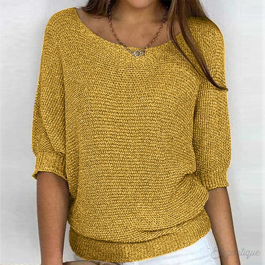 Sahra Oversized Open Knit Sweater