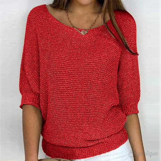 Sahra Oversized Open Knit Sweater