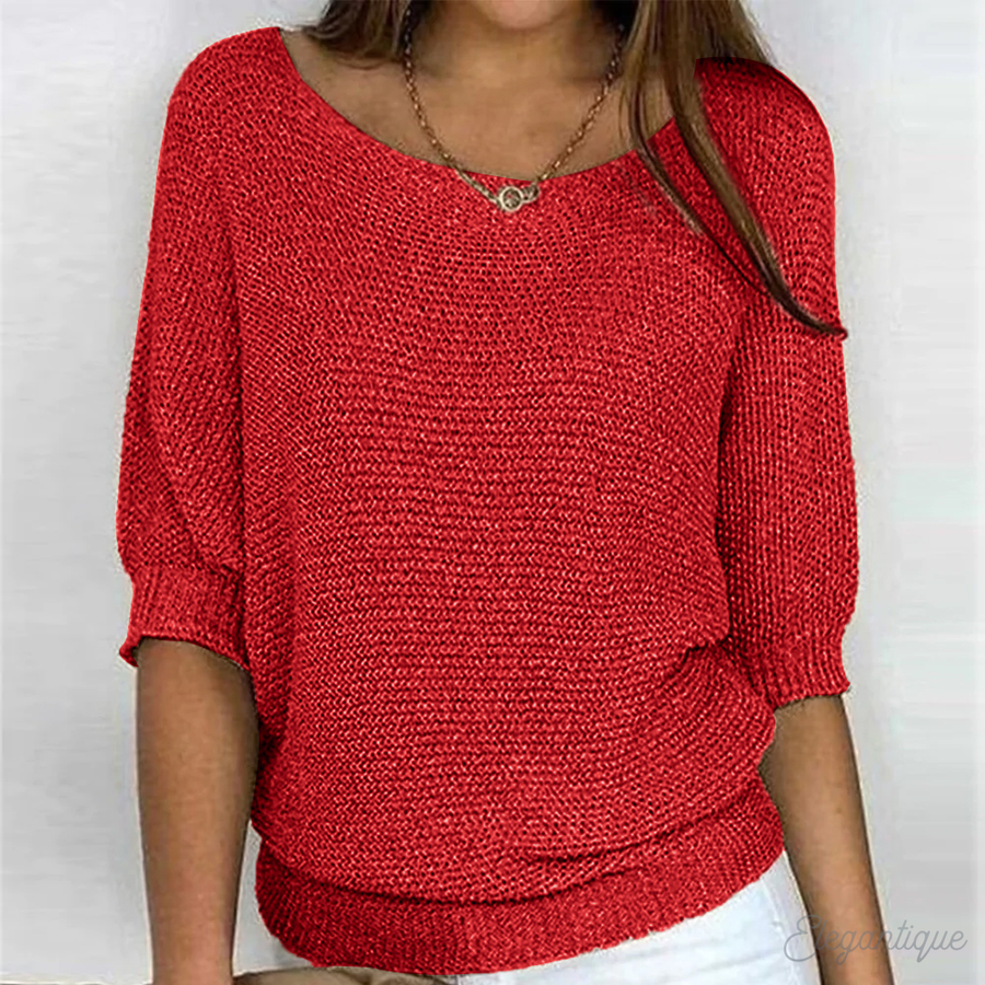 Sahra Oversized Open Knit Sweater