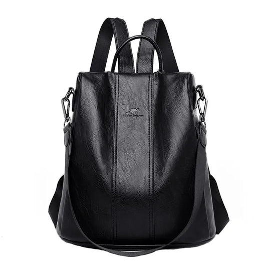 Camila Convertible Faux Leather Backpack