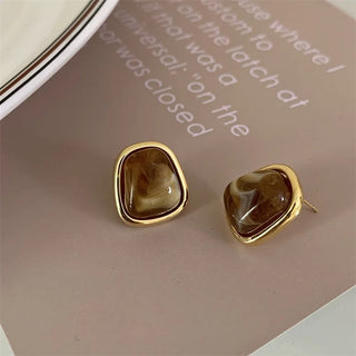 Micara - Honey Quartz - Earrings