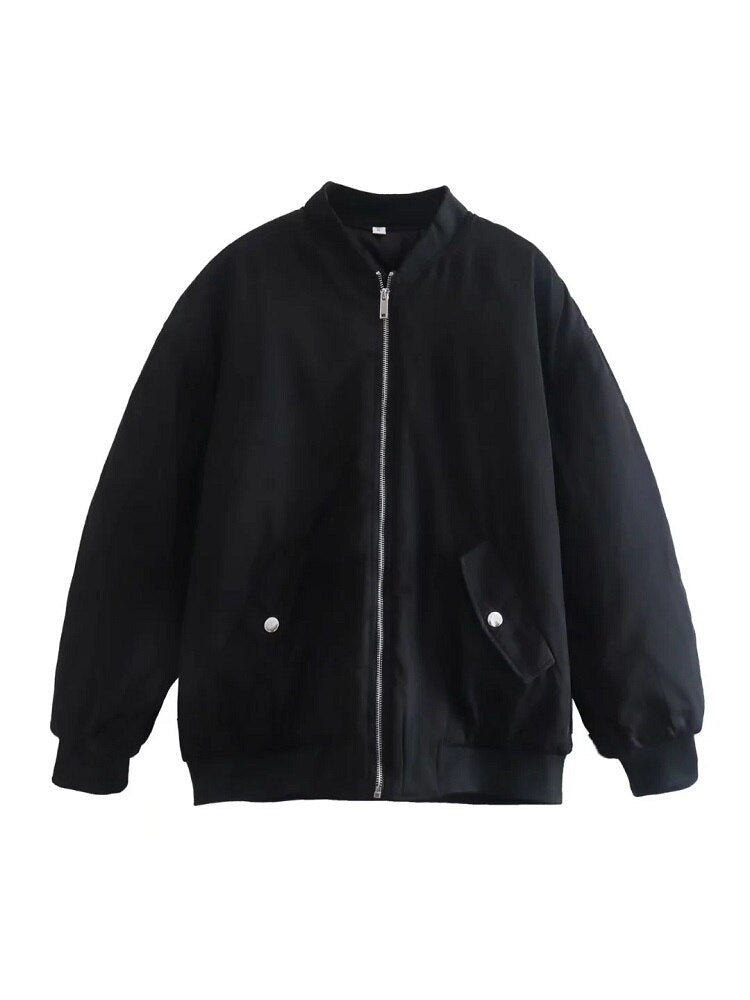 Ersilia Oversized Bomber Jacket