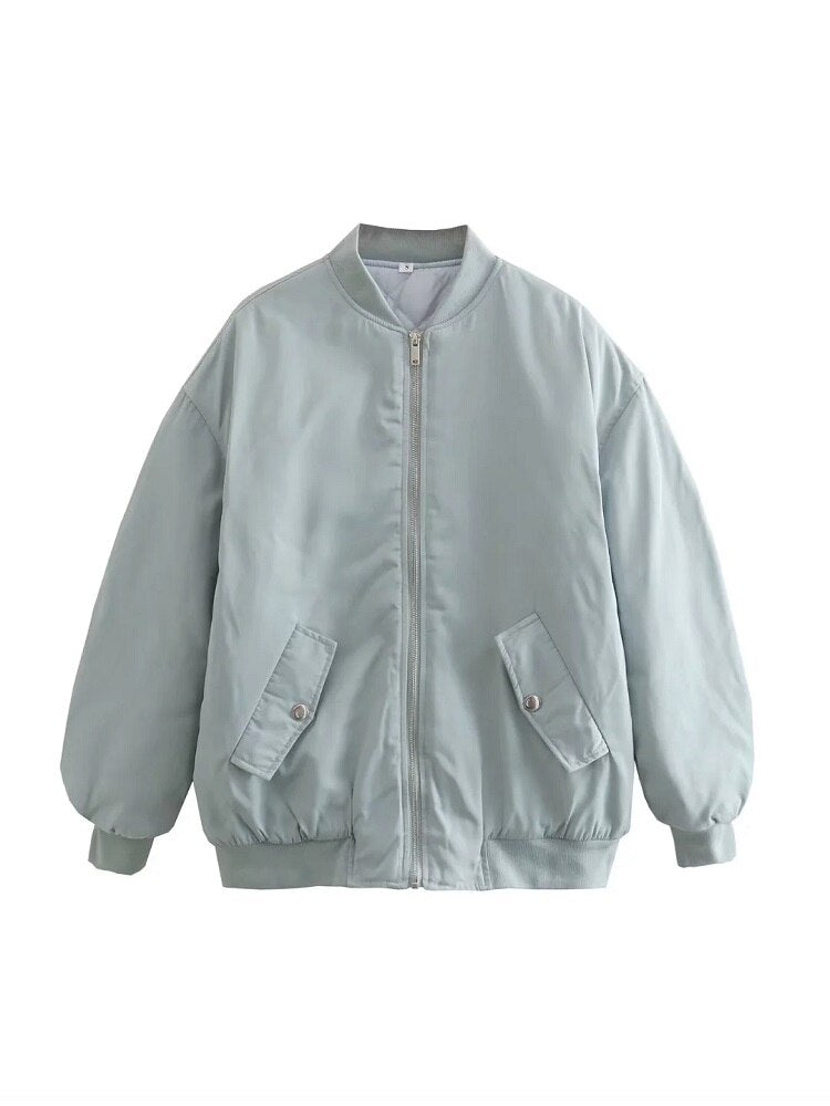 Ersilia Oversized Bomber Jacket