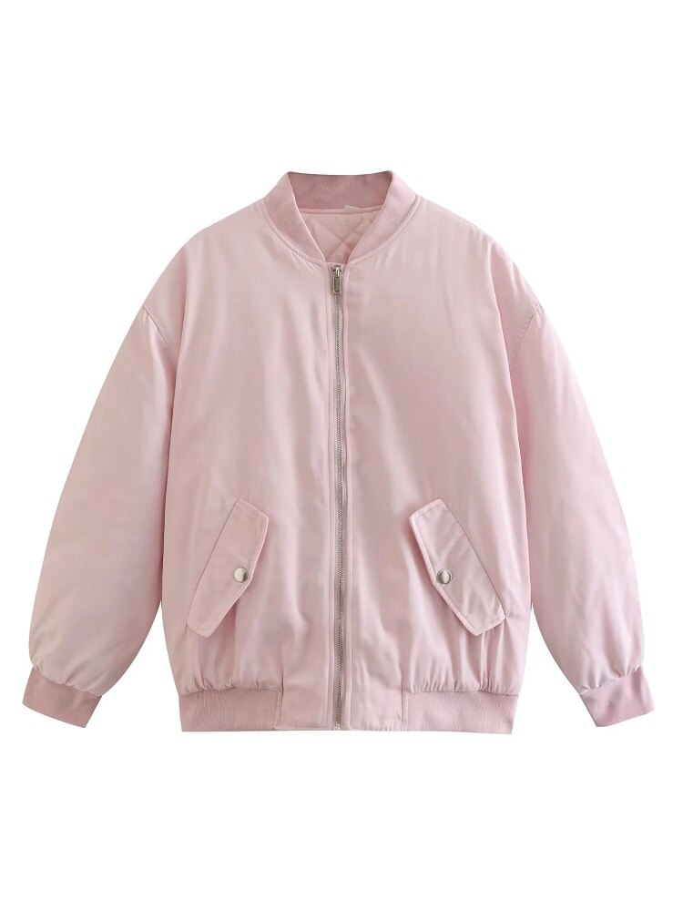 Ersilia Oversized Bomber Jacket