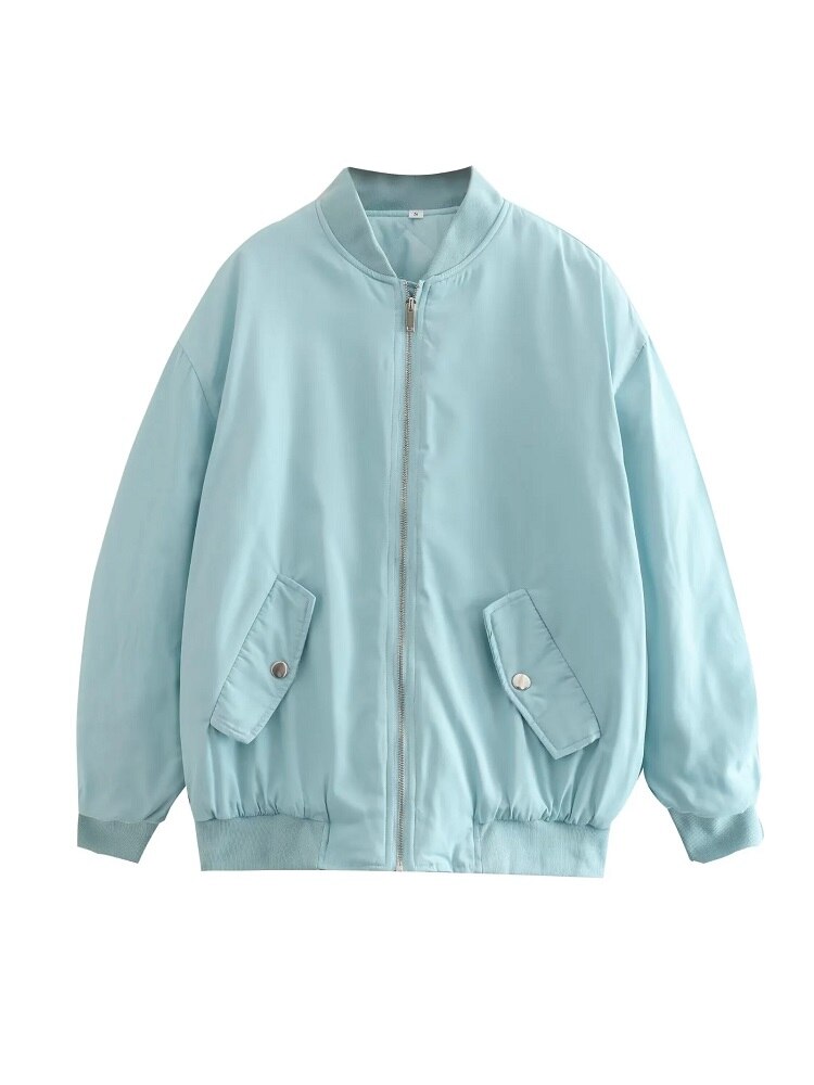 Ersilia Oversized Bomber Jacket