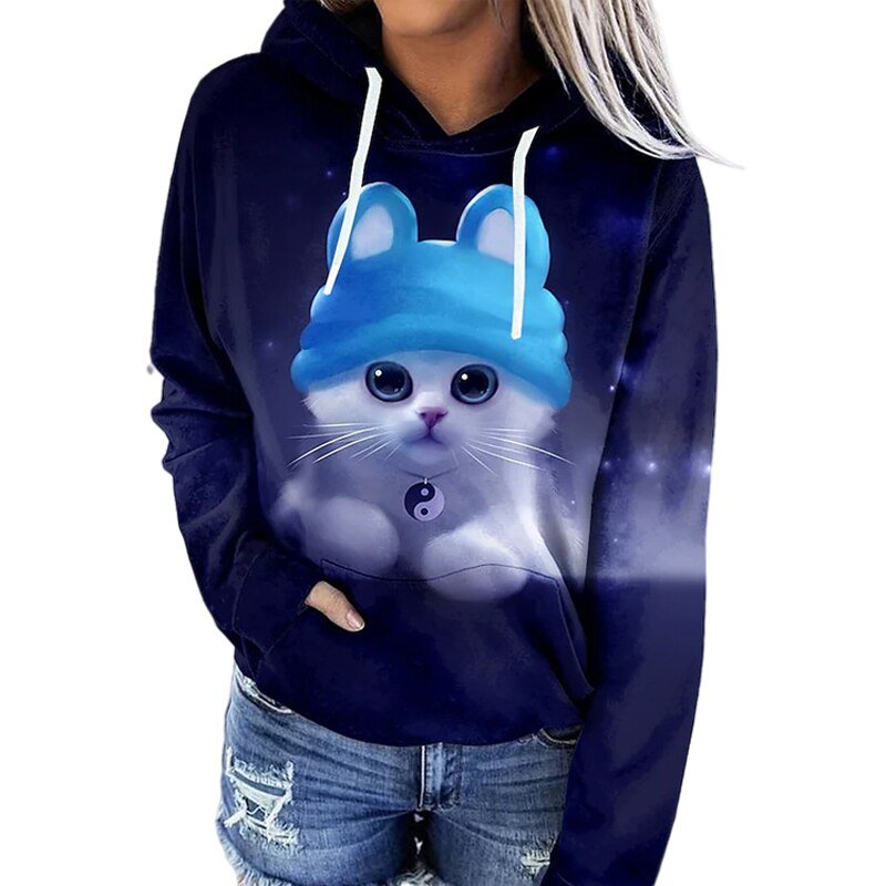 Jacinta Digital Print Casual Sweater