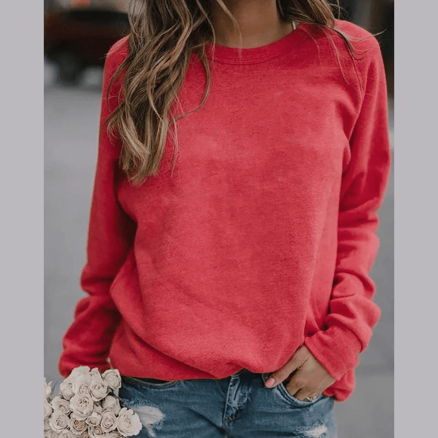 Zora Classic Raglan Crew Neck Sweatshirt